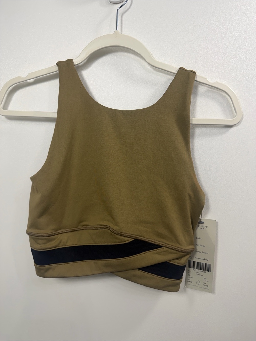 Sweaty Betty All day wrap waist tank top size XS.NWT.